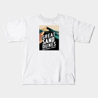 National Park Great Sand Dunes Kids T-Shirt